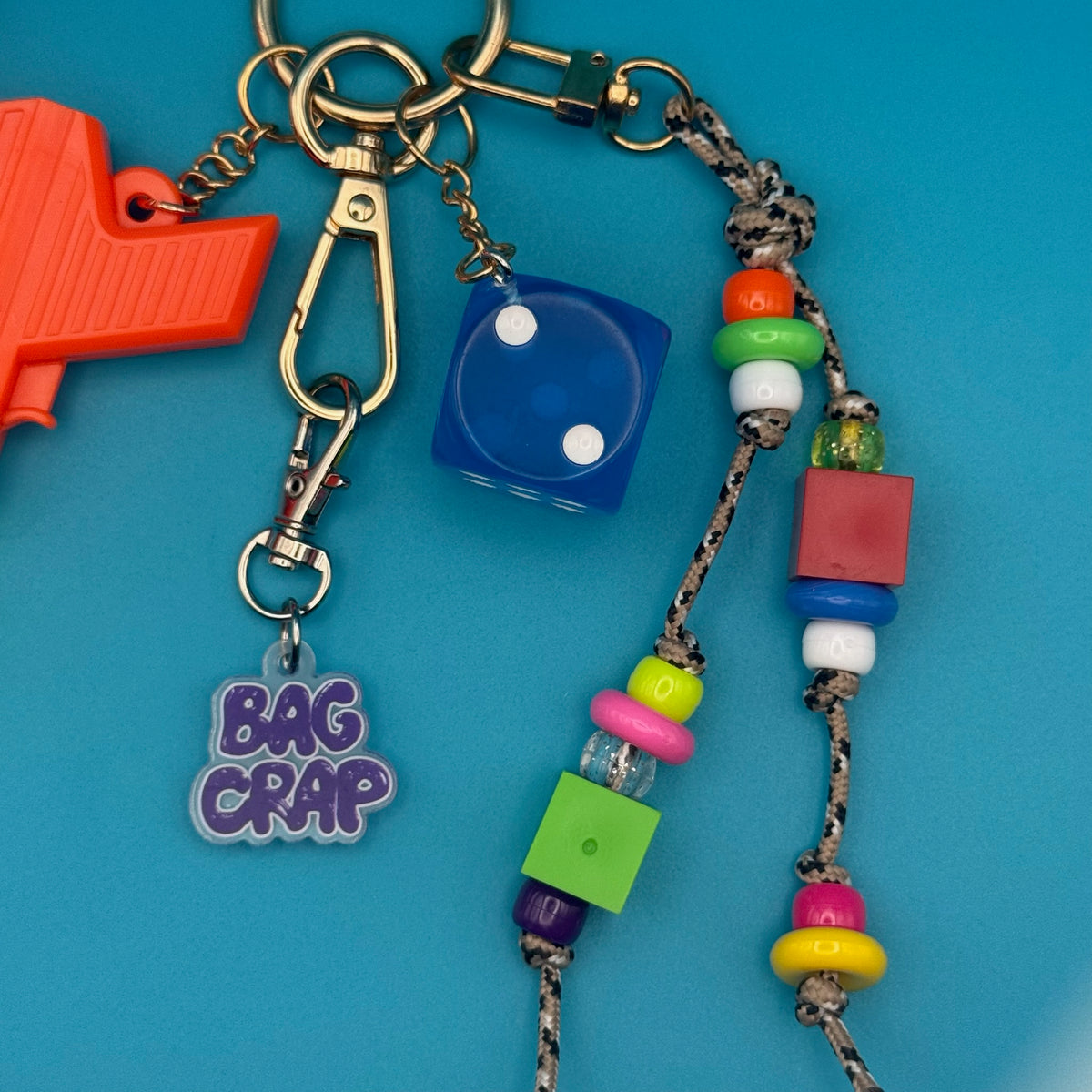 Neon Super Soaker Gold   Pack - vintage bag charm packs nostalgia vintage y2k vintage keychain vintage charms for bag nostalgia vintage keychains y2k collectible - Bag Crap