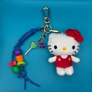 Gold Hello Kitty Plush   Pack - vintage bag charm packs nostalgia vintage y2k vintage keychain vintage charms for bag nostalgia vintage keychains y2k collectible - Bag Crap