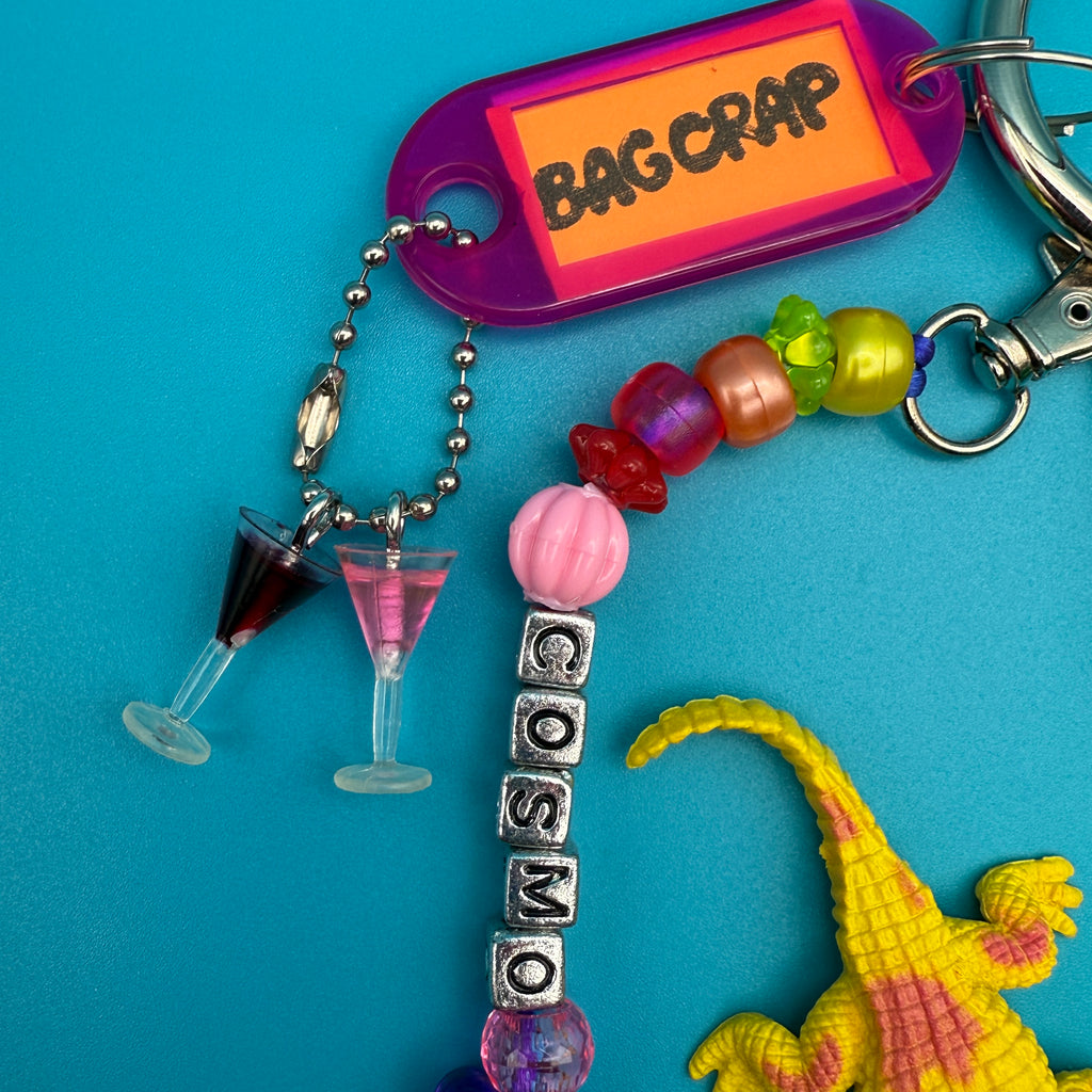 BAG CRAP x COSMOPOLITAN MAGAZINE: Vintage Keychain & Bag Charm Pack