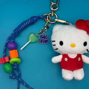 Gold Hello Kitty Plush   Pack - vintage bag charm packs nostalgia vintage y2k vintage keychain vintage charms for bag nostalgia vintage keychains y2k collectible - Bag Crap