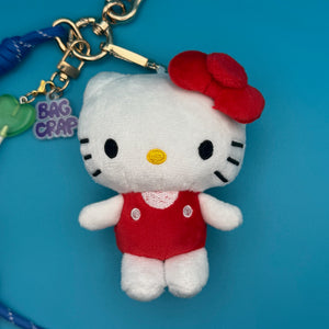 Gold Hello Kitty Plush   Pack - vintage bag charm packs nostalgia vintage y2k vintage keychain vintage charms for bag nostalgia vintage keychains y2k collectible - Bag Crap