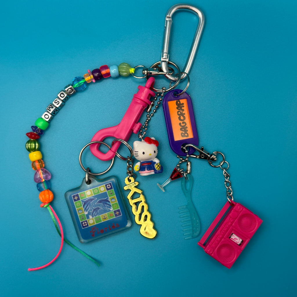BAG CRAP x COSMOPOLITAN MAGAZINE: Vintage Keychain & Bag Charm Pack