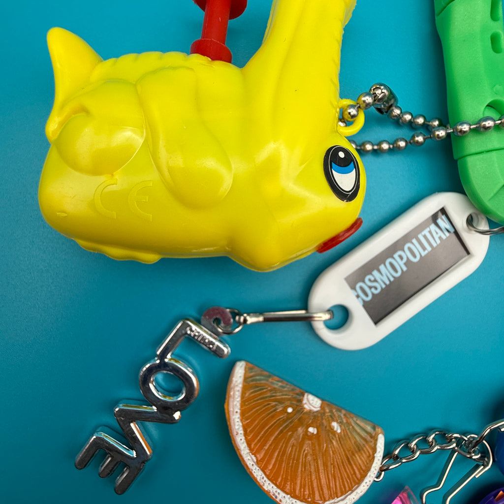 BAG CRAP x COSMOPOLITAN MAGAZINE: Vintage Keychain & Bag Charm Pack