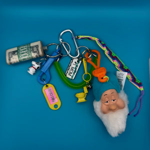 Sleepy Dwarf Snoopy   Pack - snoopy rar peanuts vintage keychain vintage charms for bag nostalgia vintage keychains y2k collectible - Bag Crap