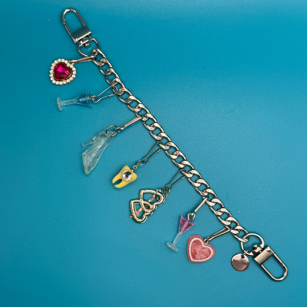 BAG CRAP x COSMOPOLITAN MAGAZINE: Trinket Bag Charm Chain