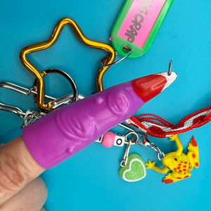 Bag Crap - BAG CRAP x COSMOPOLITAN MAGAZINE: Purple Finger Charm Pack