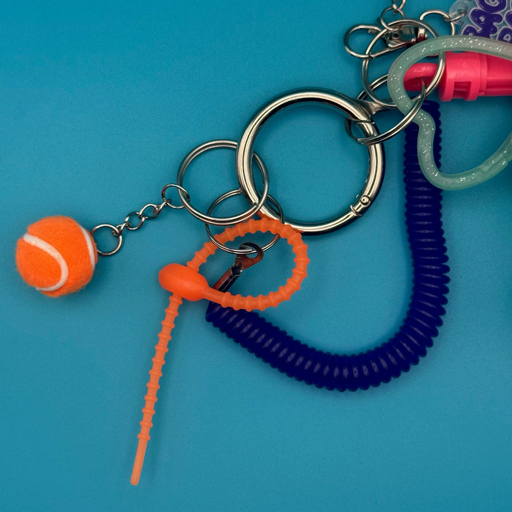 Vintage Rollerblade Care Bear Plush Bag Charm Pack