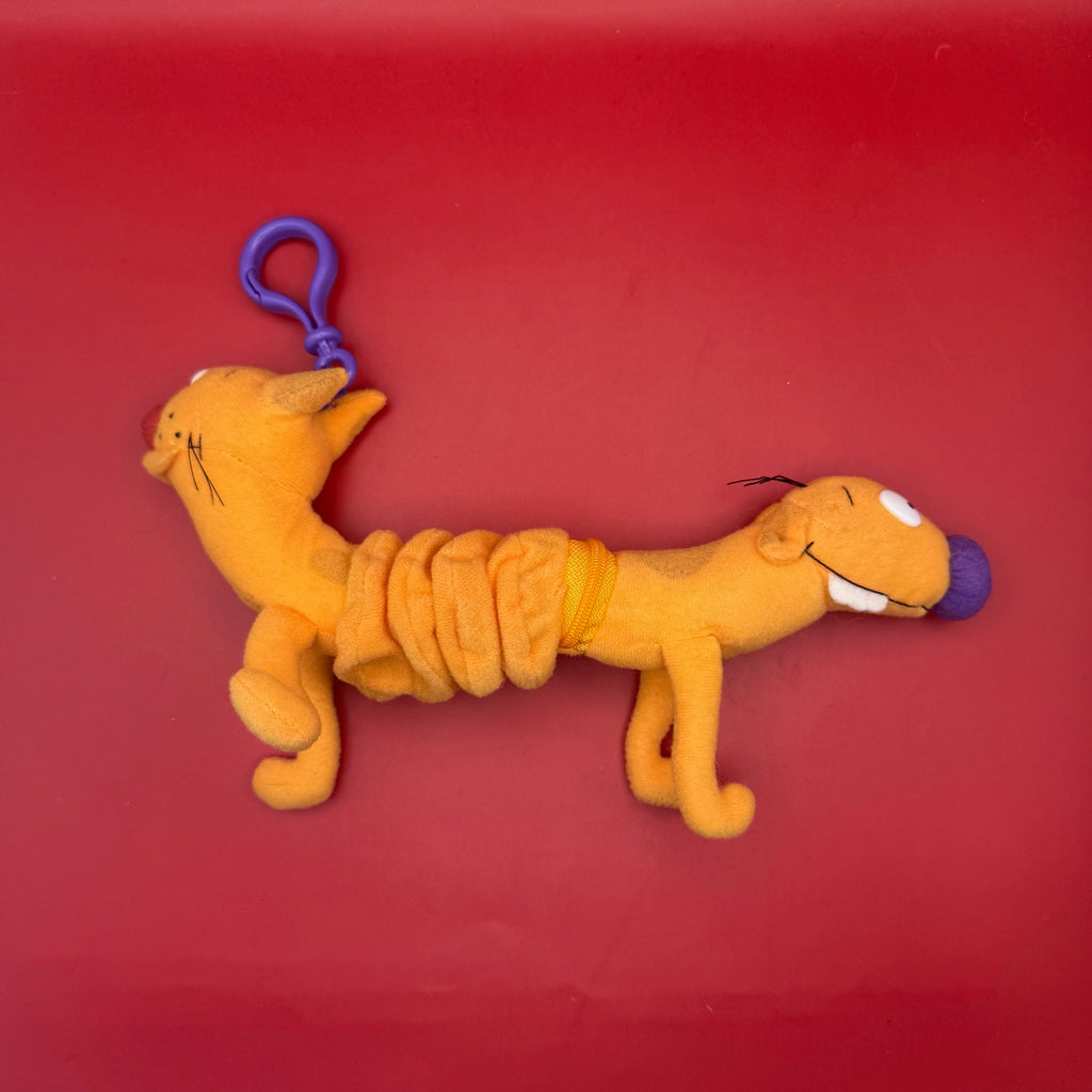 RARE Vintage 1999 Nickelodeon CatDog Plush Bag Charm