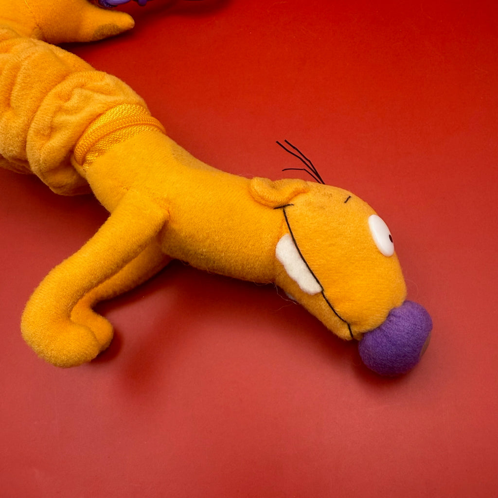 RARE Vintage 1999 Nickelodeon CatDog Plush Bag Charm