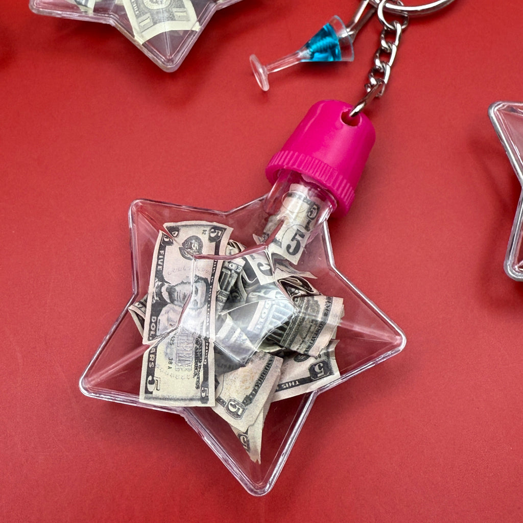 BAG CRAP x COSMOPOLITAN MAGAZINE: Cash Money Capsule Keychains
