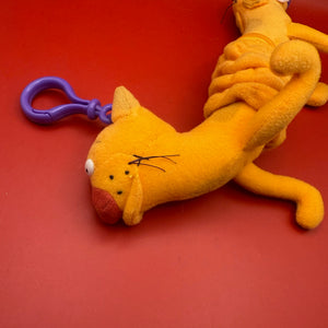 RARE  1999 Nickelodeon CatDog Plush -  vintage keychain vintage charms for bag nostalgia vintage keychains y2k collectible - Bag Crap
