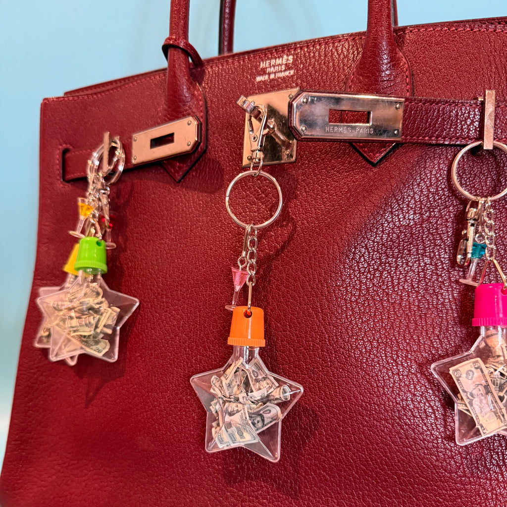 BAG CRAP x COSMOPOLITAN MAGAZINE: Cash Money Capsule Keychains