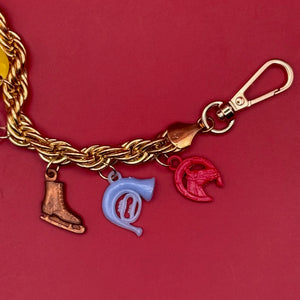 1:1  Trinket Gold Rope Chain - vintage bag charm chains silver nostalgia vintage y2k vintage keychain vintage charms for bag nostalgia vintage keychains y2k collectible - Bag Crap