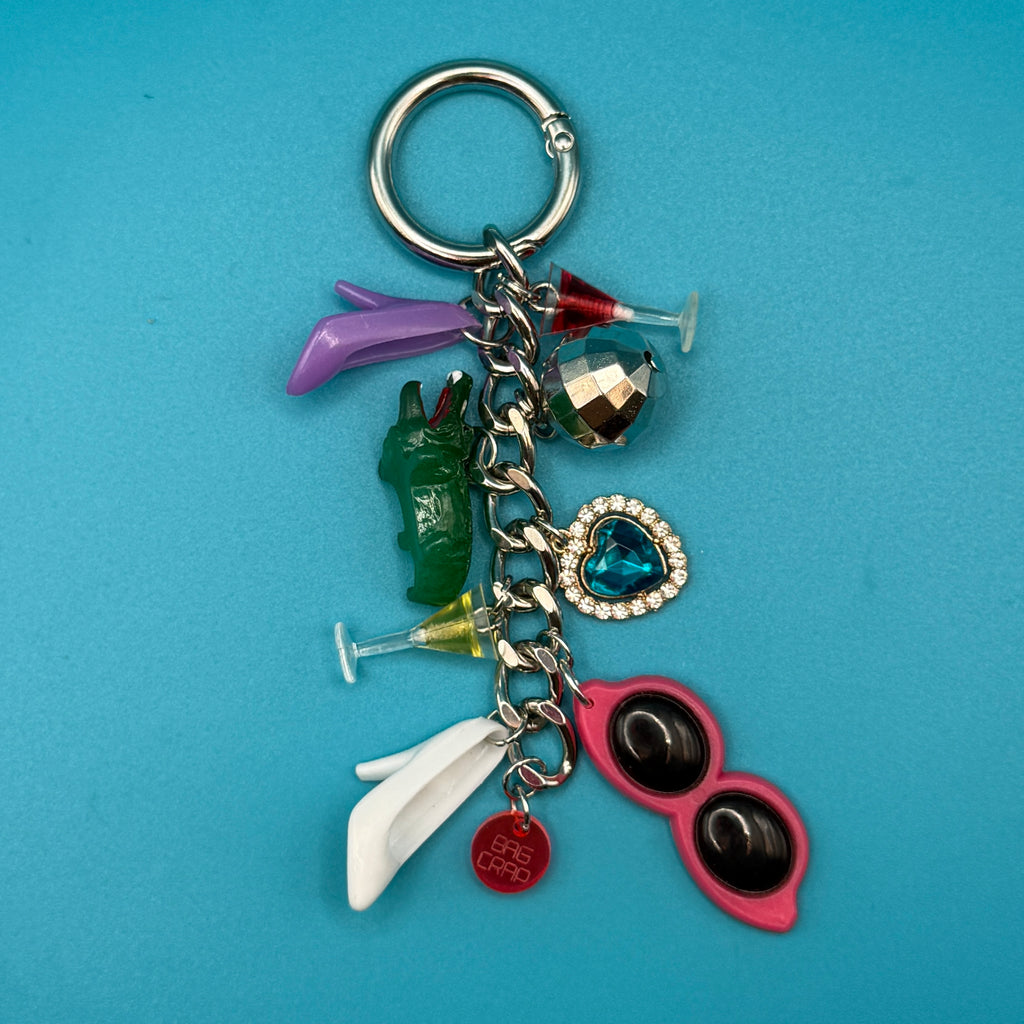 BAG CRAP x COSMOPOLITAN MAGAZINE: Vintage Purple Barbie Shoe Charm