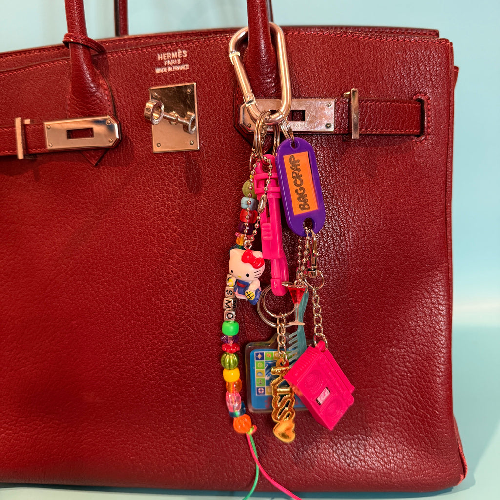BAG CRAP x COSMOPOLITAN MAGAZINE: Vintage Keychain & Bag Charm Pack