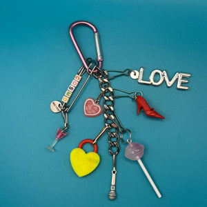 Bag Crap - BAG CRAP x COSMOPOLITAN MAGAZINE: Mini Lollipop Bag Charm Chain