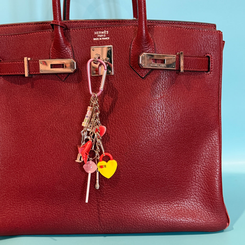 BAG CRAP x COSMOPOLITAN MAGAZINE: Mini Lollipop Bag Charm Chain