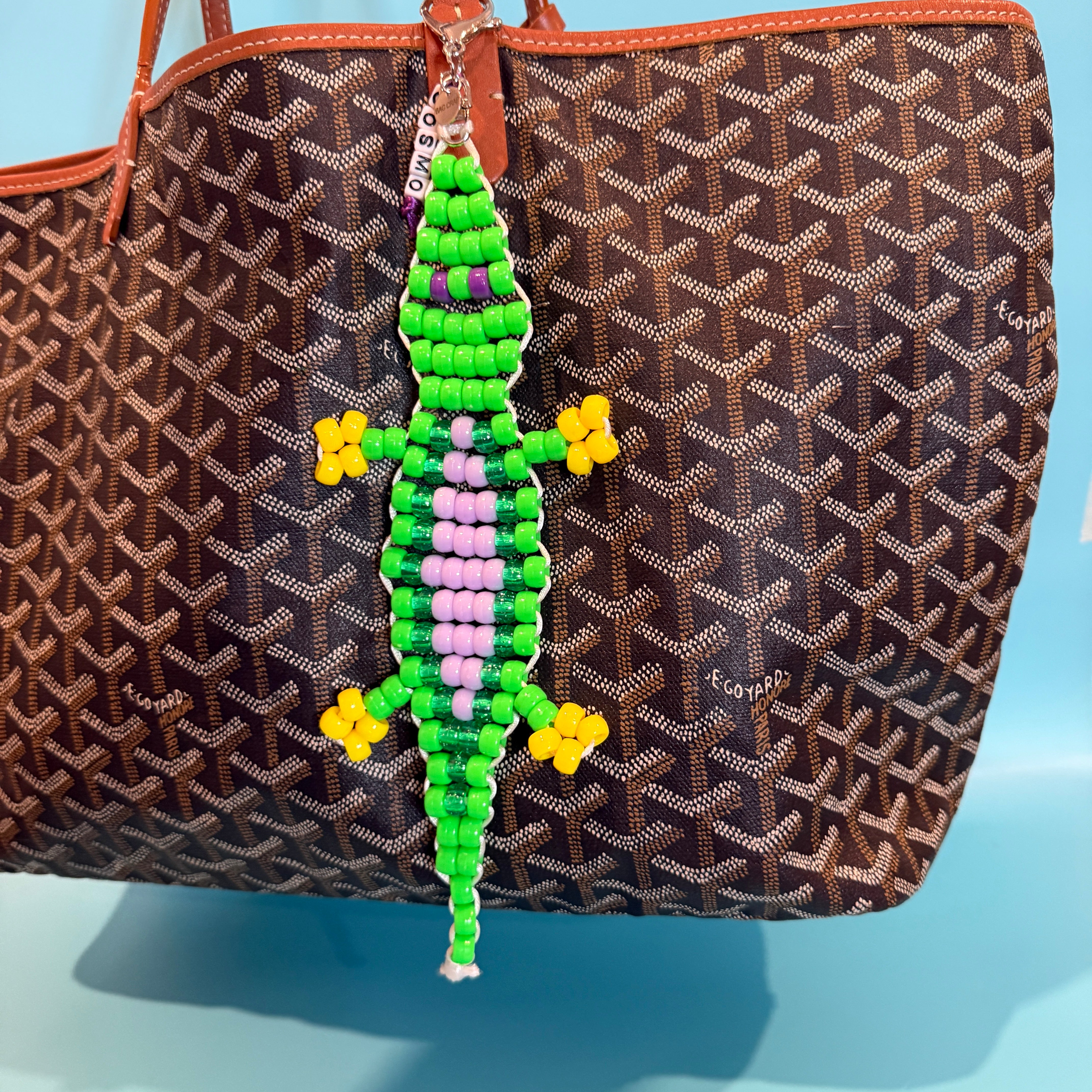BAG CRAP Bead Buddy Alligator  s -  vintage keychain vintage charms for bag nostalgia vintage keychains y2k collectible - Bag Crap