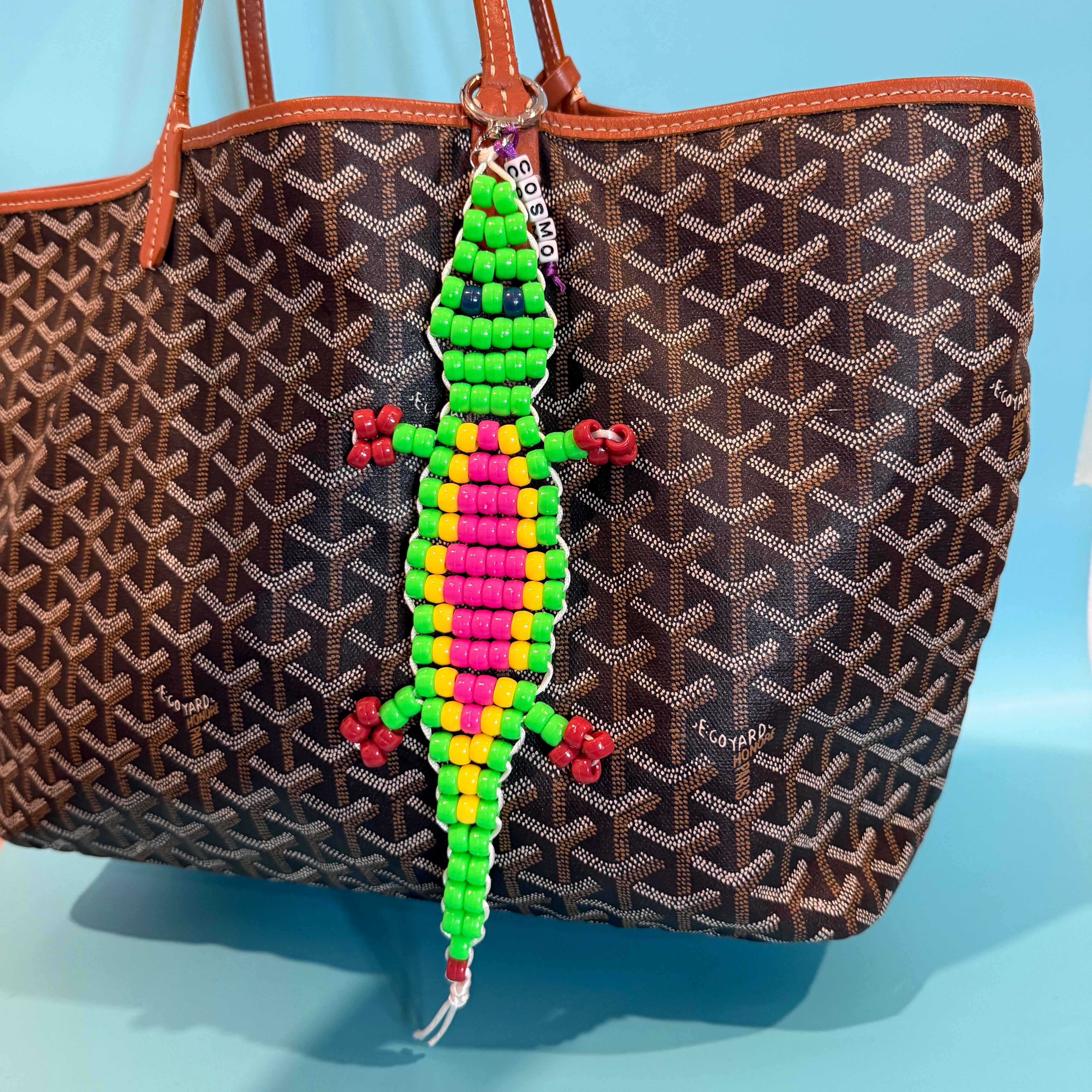 BAG CRAP Bead Buddy Alligator  s -  vintage keychain vintage charms for bag nostalgia vintage keychains y2k collectible - Bag Crap
