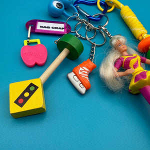 Retro Barbie   Pack - barbie doll toy pink rare vintage keychain vintage charms for bag nostalgia vintage keychains y2k collectible - Bag Crap