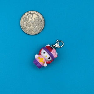 1” Mini Hello Kitty  s - hello kitty sanrio japan kawaii rare vintage keychain vintage charms for bag nostalgia vintage keychains y2k collectible - Bag Crap
