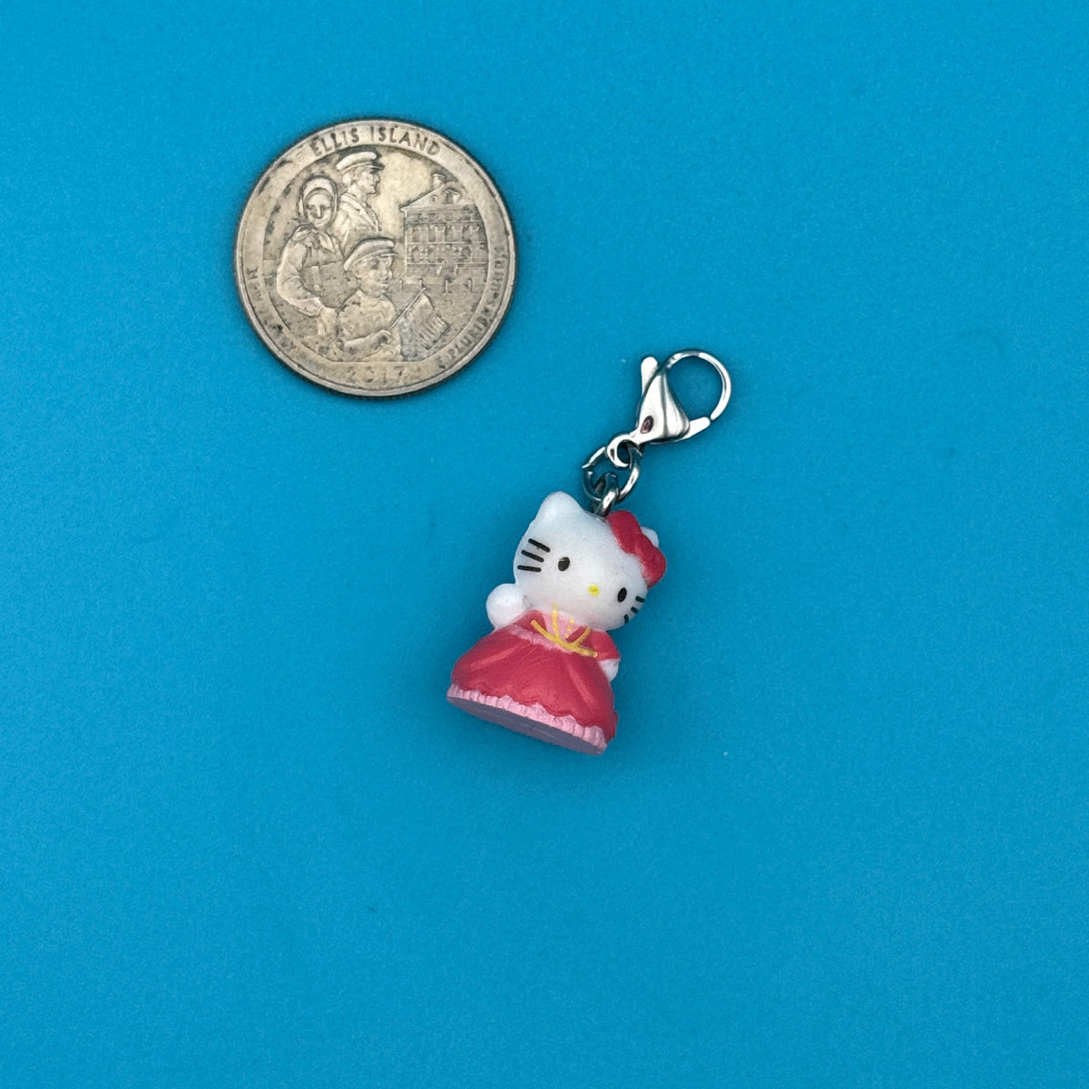 1” Mini Hello Kitty  s - hello kitty sanrio japan kawaii rare vintage keychain vintage charms for bag nostalgia vintage keychains y2k collectible - Bag Crap