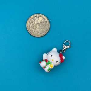 1” Mini Hello Kitty  s - hello kitty sanrio japan kawaii rare vintage keychain vintage charms for bag nostalgia vintage keychains y2k collectible - Bag Crap