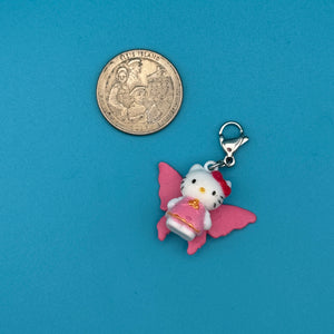 1” Mini Hello Kitty  s - hello kitty sanrio japan kawaii rare vintage keychain vintage charms for bag nostalgia vintage keychains y2k collectible - Bag Crap