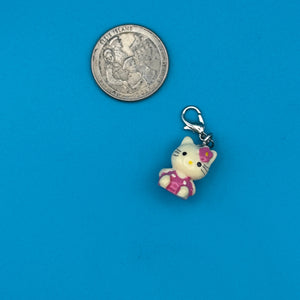 Mini Hello Kitty  s - hello kitty sanrio japan kawaii rare vintage keychain vintage charms for bag nostalgia vintage keychains y2k collectible - Bag Crap