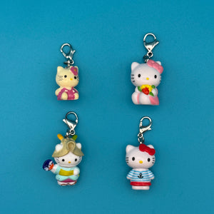 Mini Hello Kitty  s - hello kitty sanrio japan kawaii rare vintage keychain vintage charms for bag nostalgia vintage keychains y2k collectible - Bag Crap
