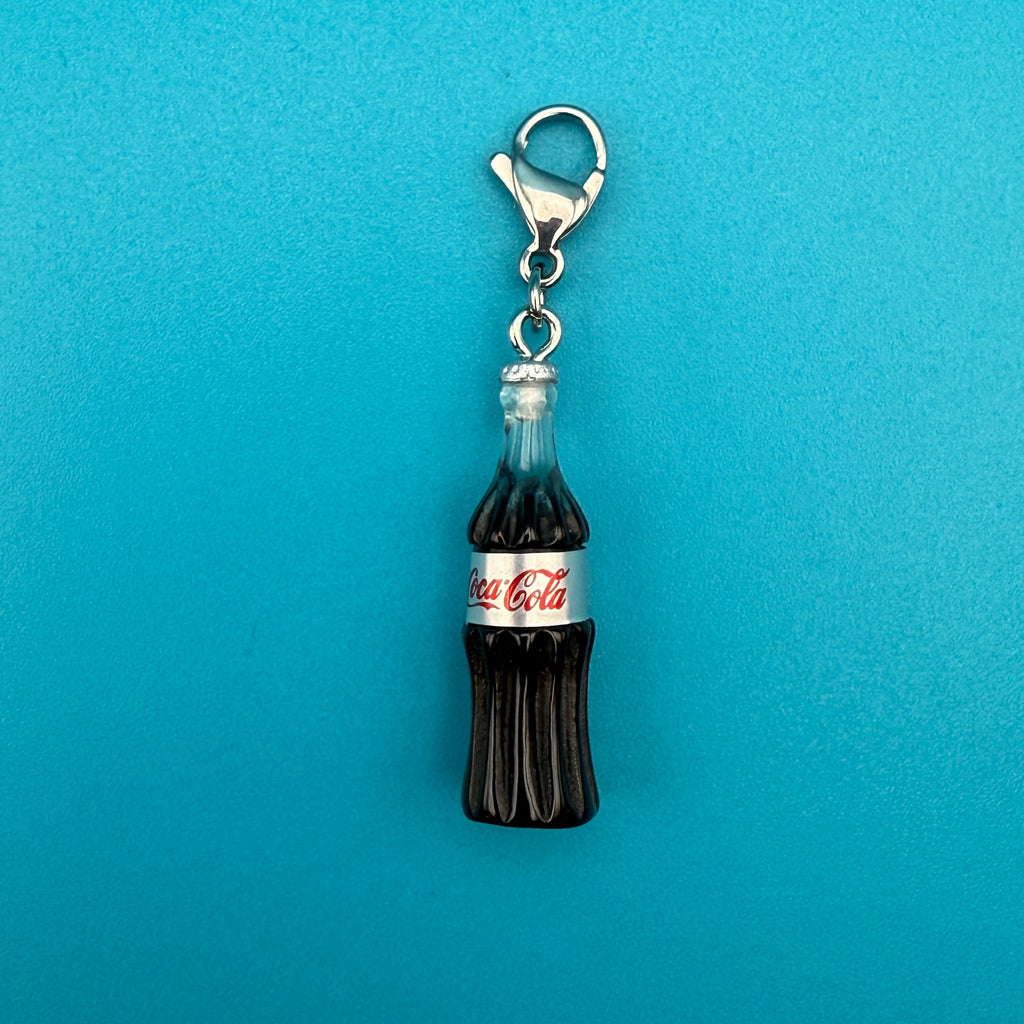 Mini Diet Coke Bottle Bag Charm