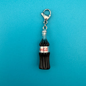 Mini Diet Coke Bottle -  vintage keychain vintage charms for bag nostalgia vintage keychains y2k collectible - Bag Crap