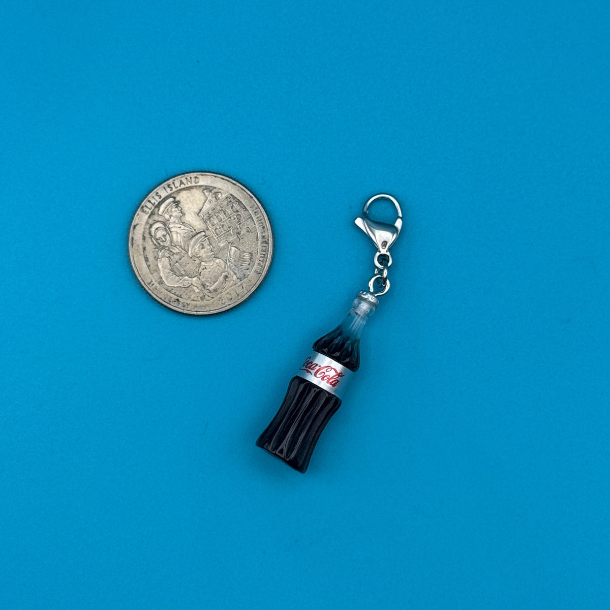 Mini Diet Coke Bottle Bag Charm