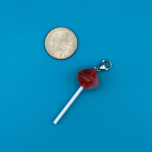 Mini Lollipop Candy  s -  vintage keychain vintage charms for bag nostalgia vintage keychains y2k collectible - Bag Crap