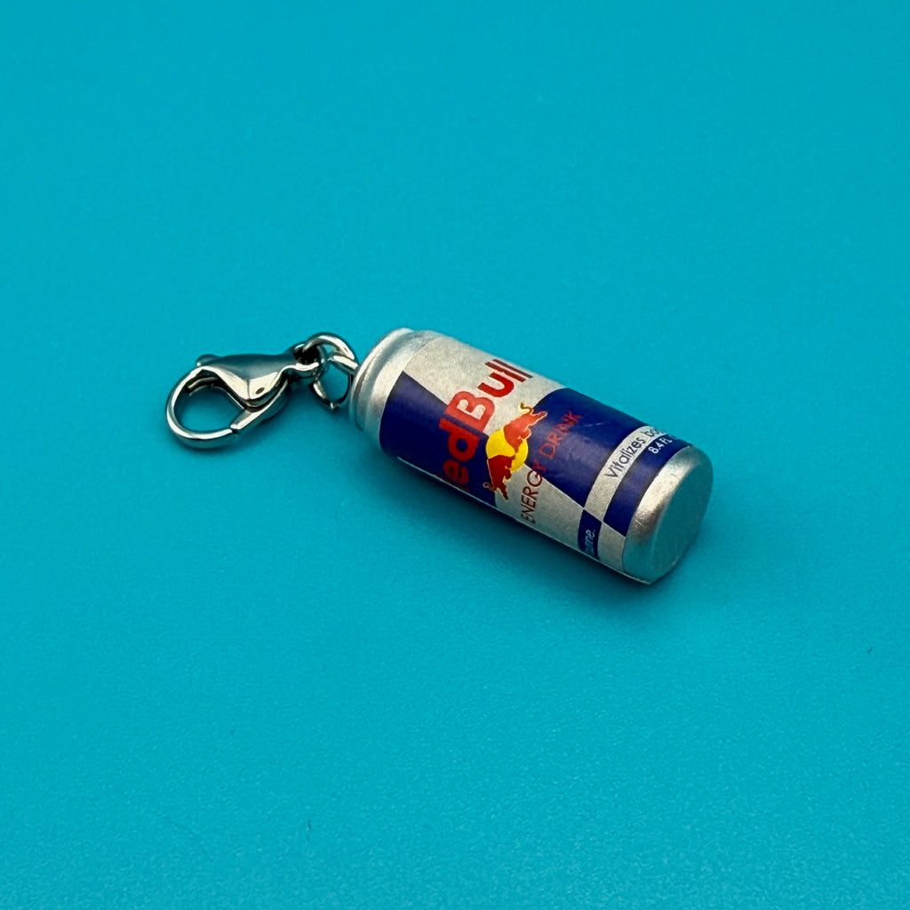 Mini Red Bull Energy Drink Bag Charm