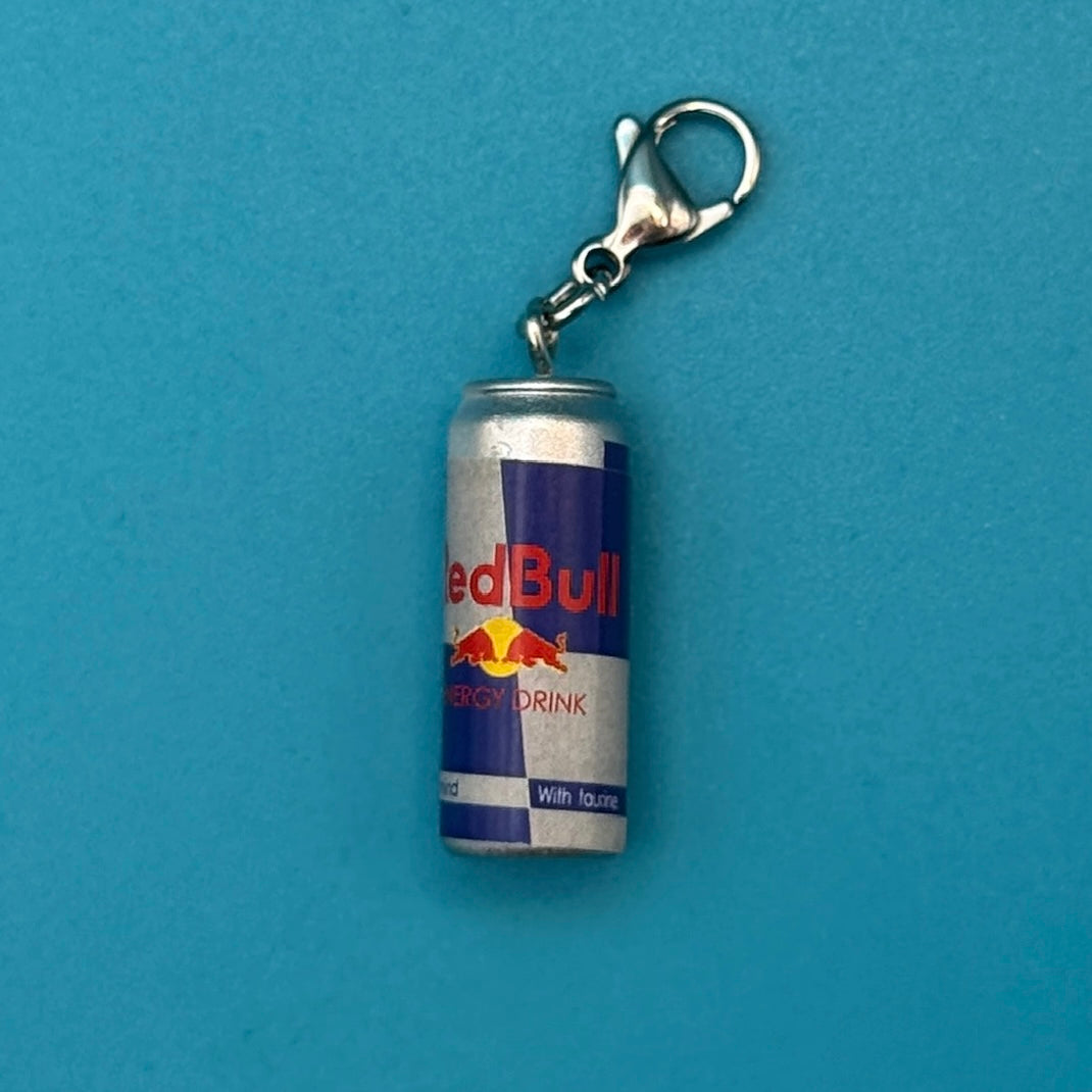 Mini Red Bull Energy Drink -  vintage keychain vintage charms for bag nostalgia vintage keychains y2k collectible - Bag Crap