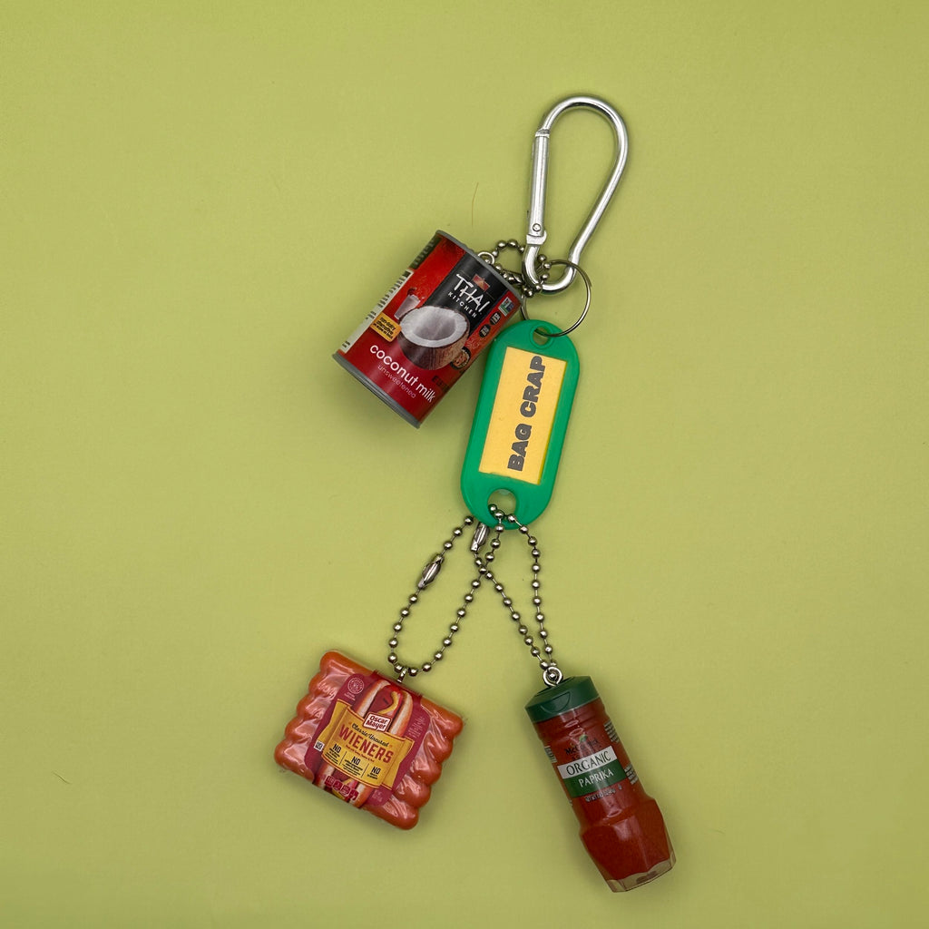 Thai Coconut Paprika Hotdogs Mini Bag Charm Pack