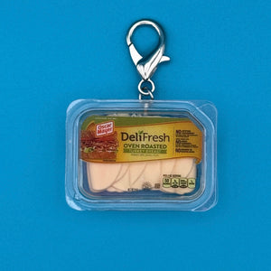 Mini Oscar Mayer DeliFresh Turkey -  vintage keychain vintage charms for bag nostalgia vintage keychains y2k collectible - Bag Crap