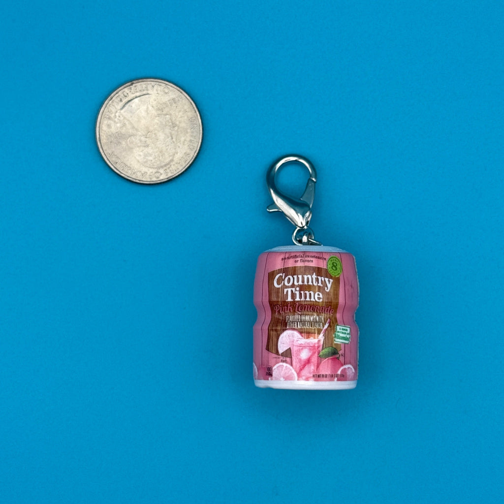 Mini Country Time Pink Lemonade Bag Charm