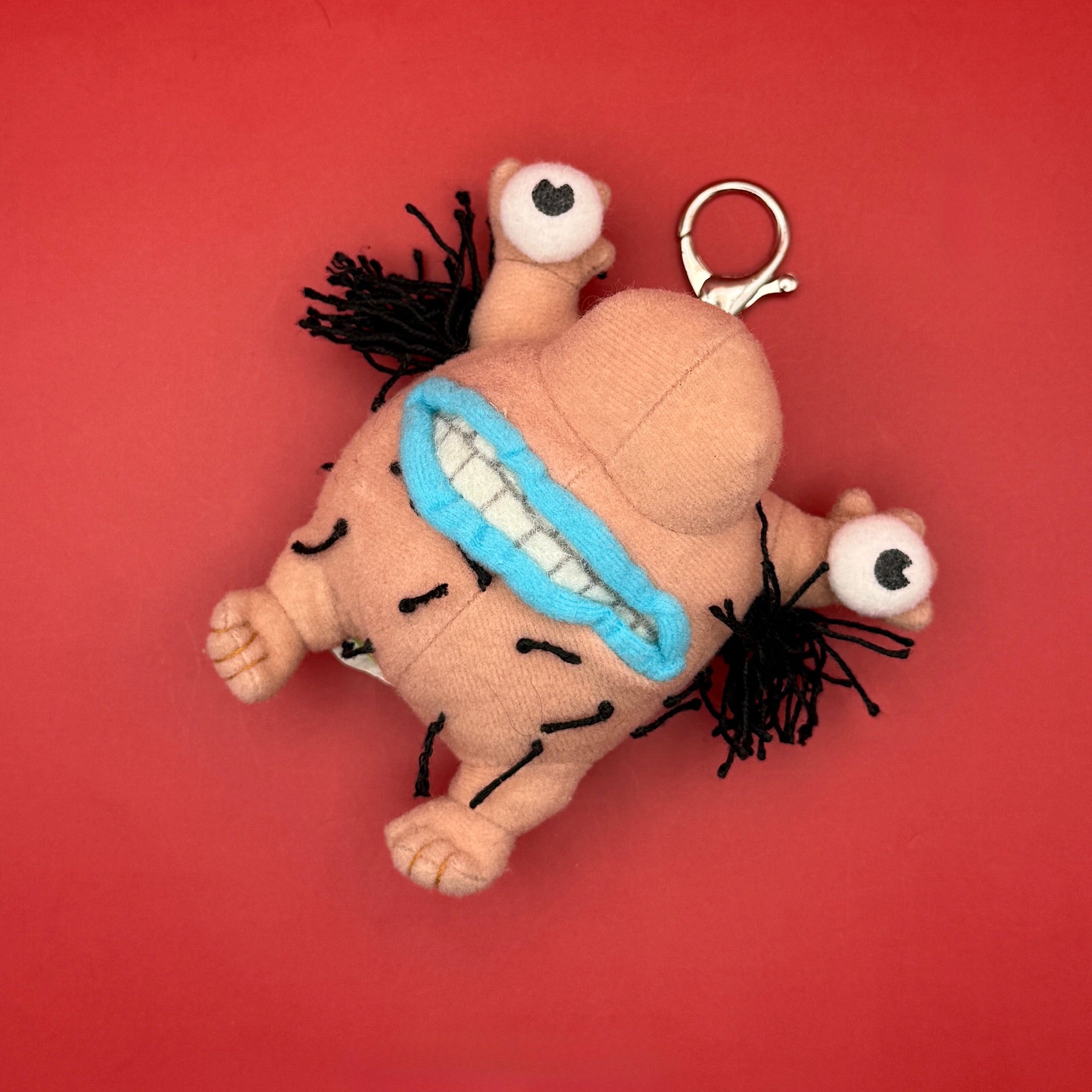 monsters nickelodeon 4" Vintage Aaahh!!! Real Monsters Nickelodeon Krumm Plush Bag Charm – Bag Crap