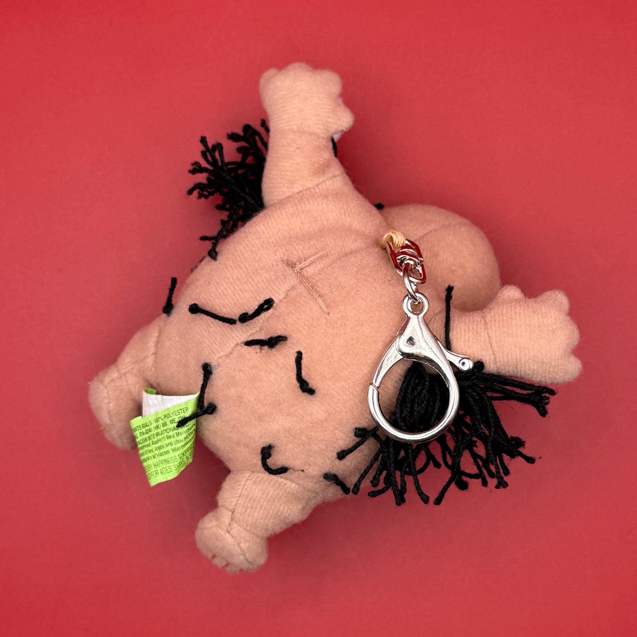 4'  Aaahh!!! Real Monsters Nickelodeon Krumm Plush -  vintage keychain vintage charms for bag nostalgia vintage keychains y2k collectible - Bag Crap