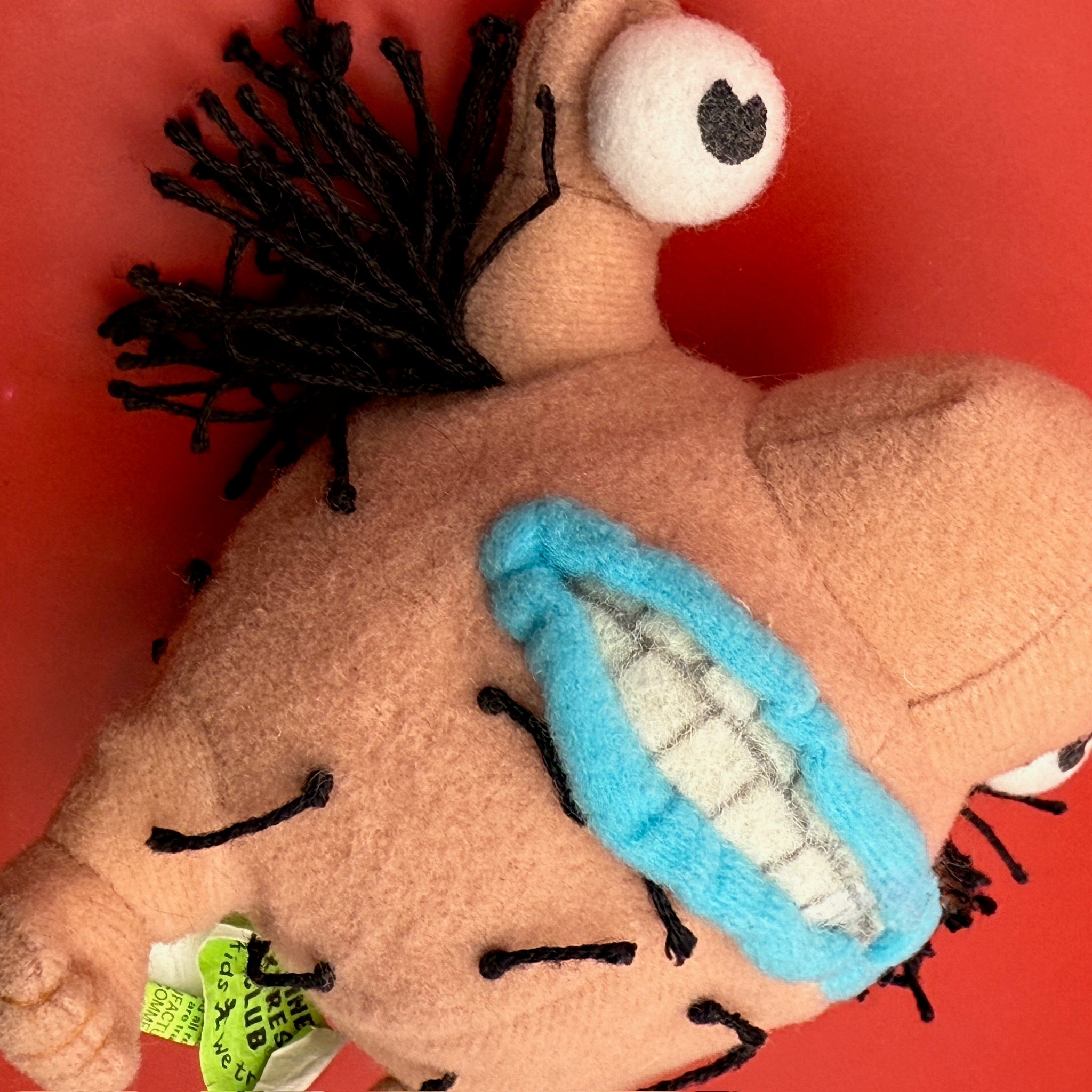 monsters nickelodeon 4" Vintage Aaahh!!! Real Monsters Nickelodeon Krumm Plush Bag Charm – Bag Crap