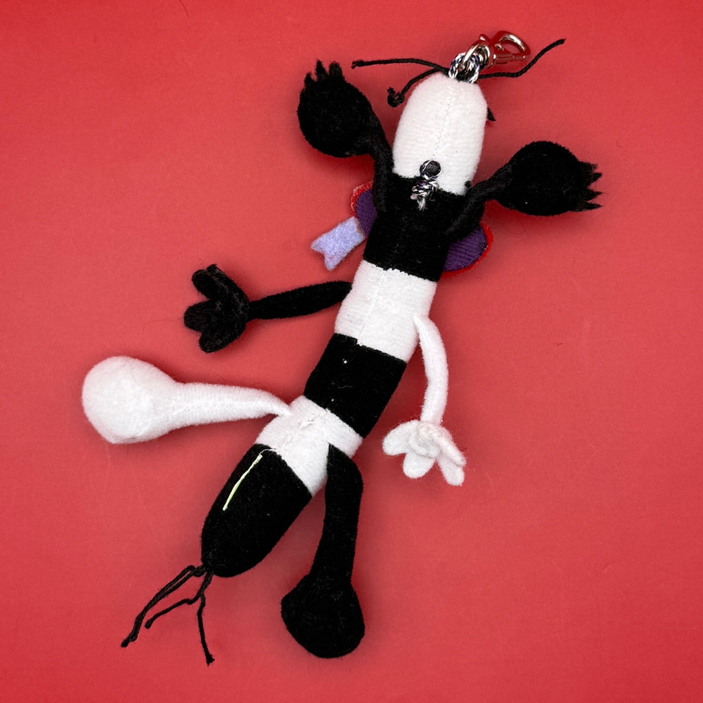 Vintage 90's Aaahh!!! Real Monsters Oblina Plushie Bag Charm