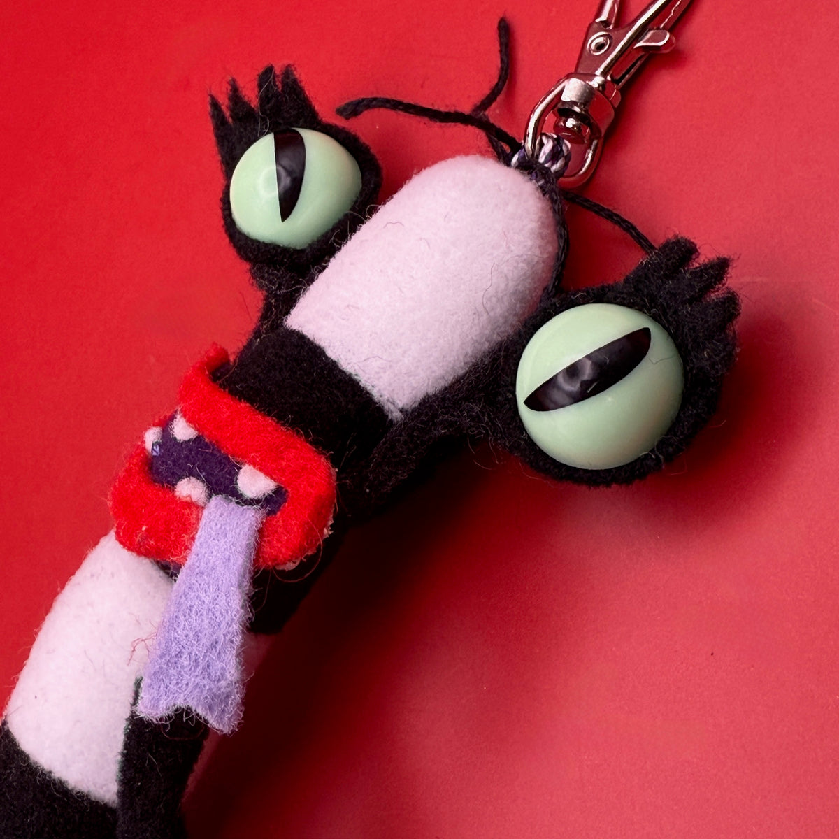 PRE-ORDER  90's Aaahh!!! Real Monsters Oblina Plush -  vintage keychain vintage charms for bag nostalgia vintage keychains y2k collectible - Bag Crap