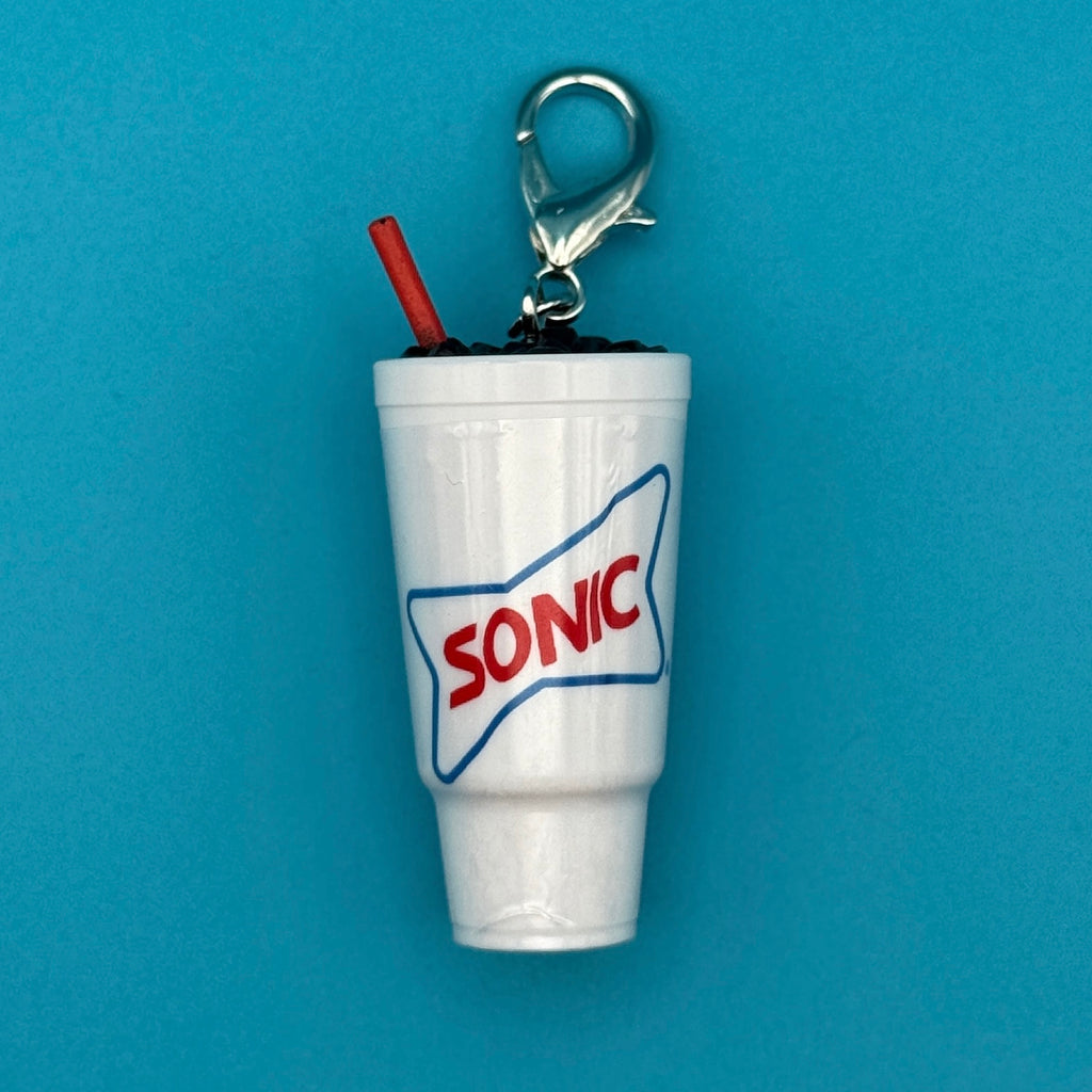 RARE Mini Sonic Drink Bag Charm