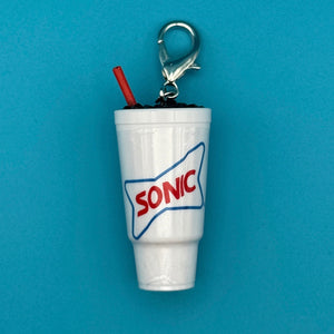 RARE Mini Sonic Drink -  vintage keychain vintage charms for bag nostalgia vintage keychains y2k collectible - Bag Crap