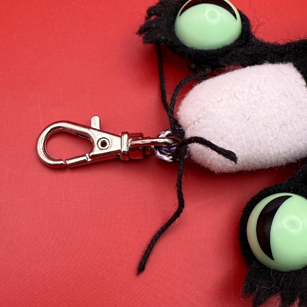 Vintage 90's Aaahh!!! Real Monsters Oblina Plushie Bag Charm