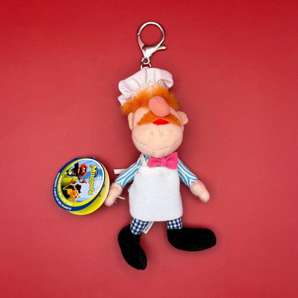 Vintage Swedish Chef Muppets Plushie Bag Charm