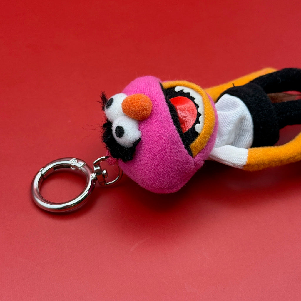 Vintage Y2K Muppets Animal Mini Plushie Bag Charm