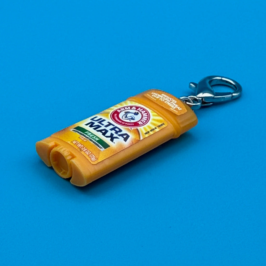 Mini Arm & Hammer Ultra Max Deodorant Bag Charm